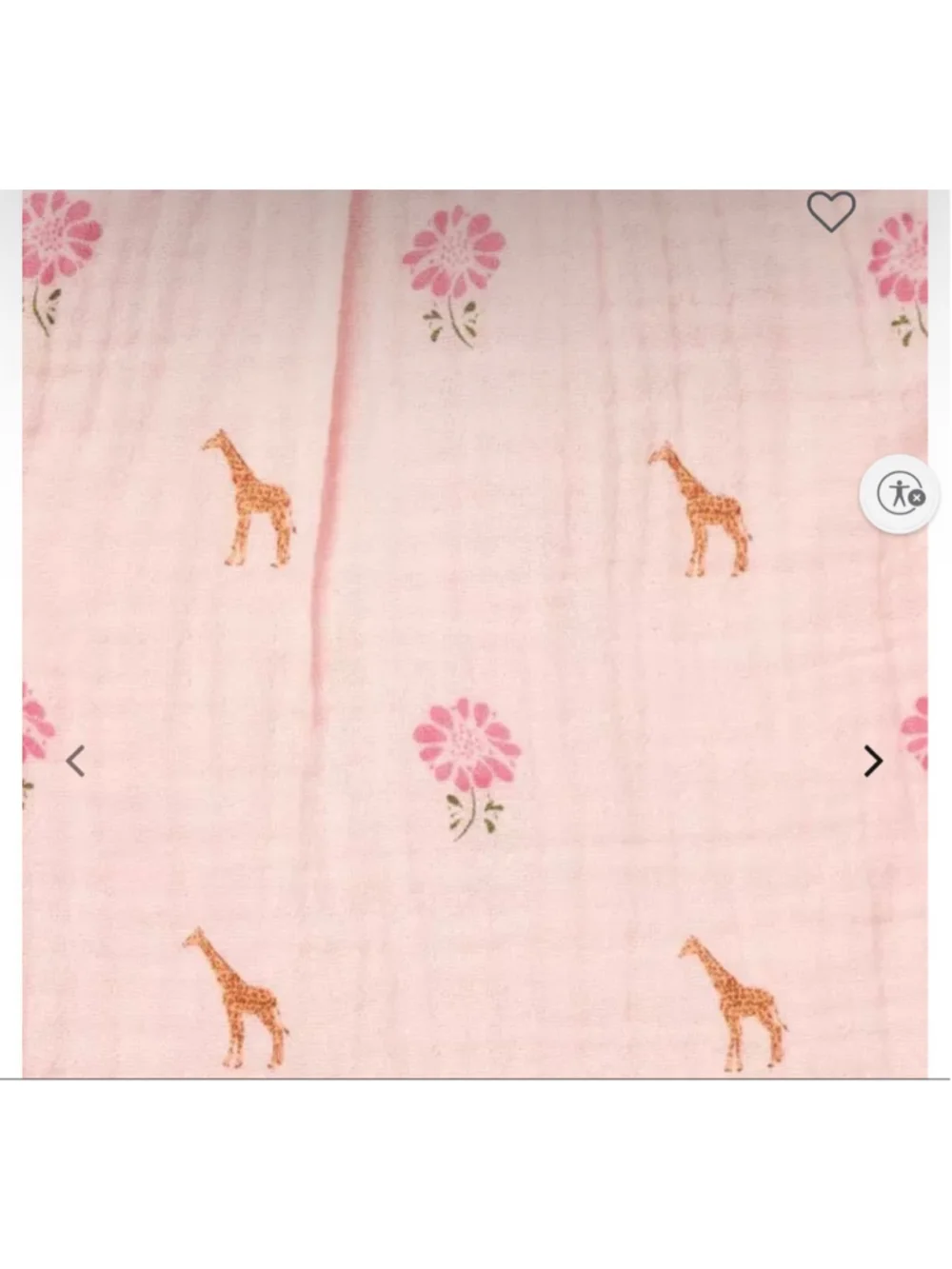 Janie and Jack Matching Set 3-6 Months Pink Giraffe Floral